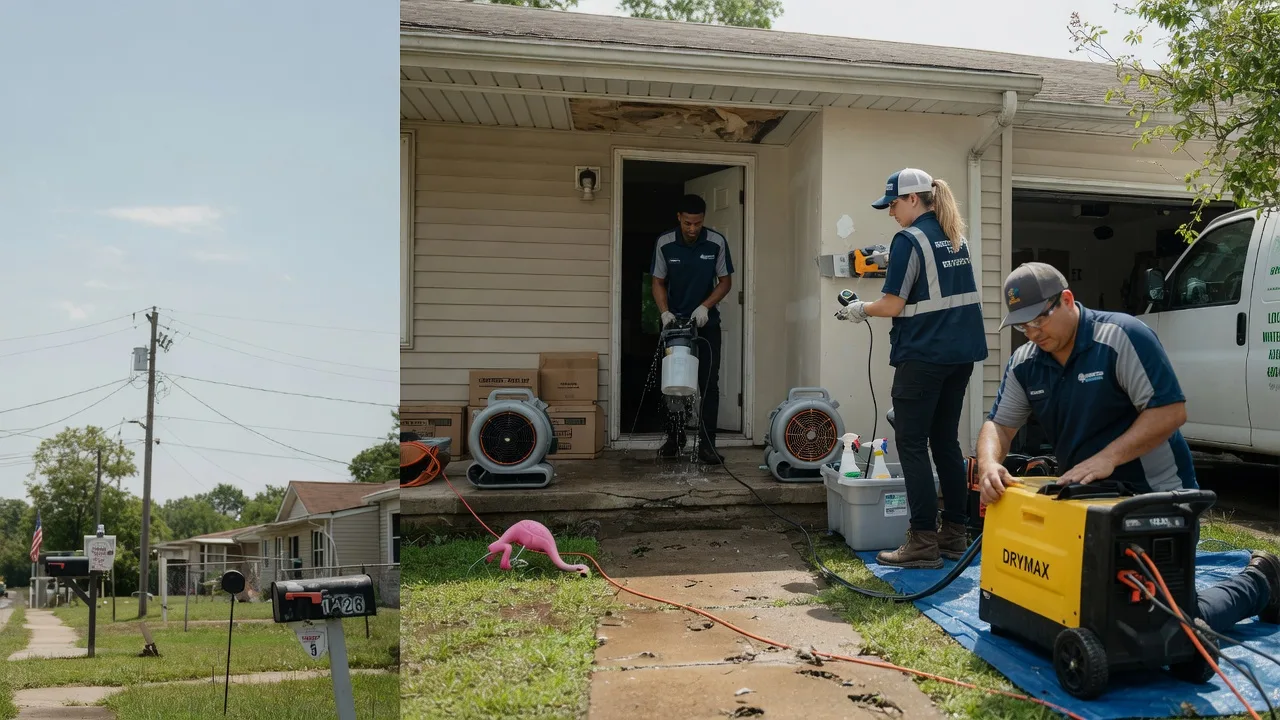 Storm Damage Water Removal in Butler, OK near me